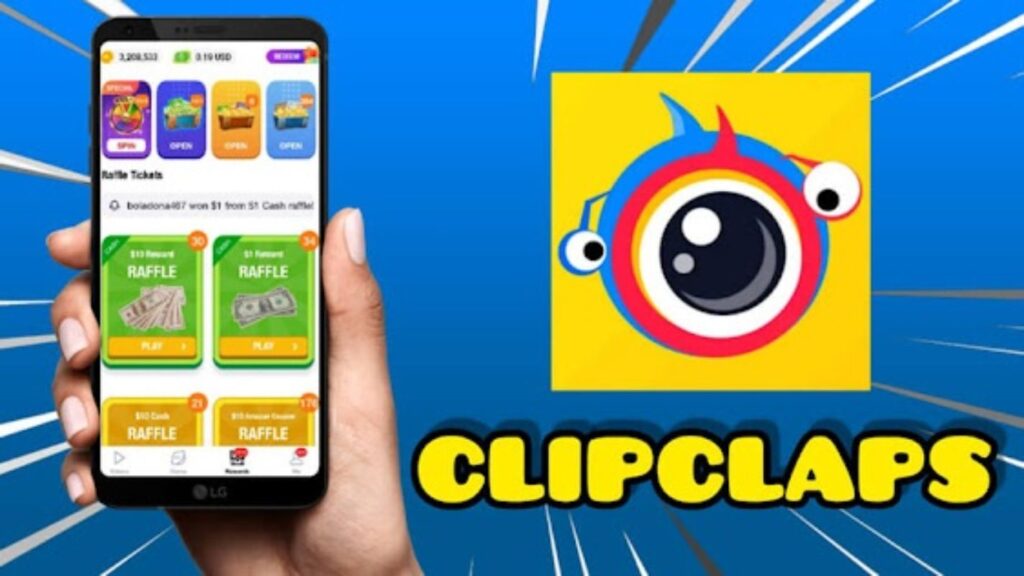 ung-dung-clipclaps-xem-video-tiktok-kiem-tien